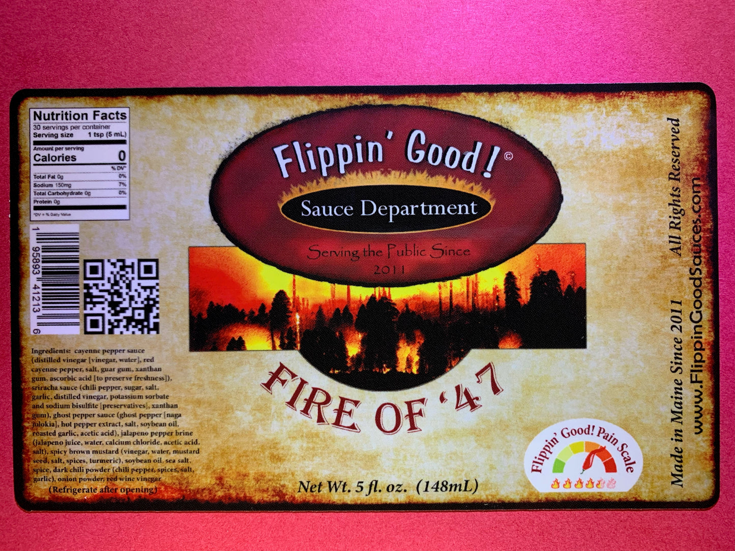 Fire of '47 Sauce